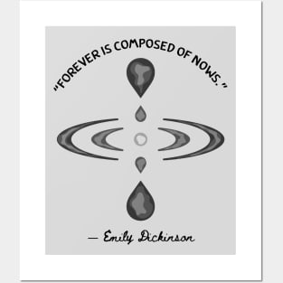 Mindfulness Symbol and Emily Dickinson Quote Posters and Art